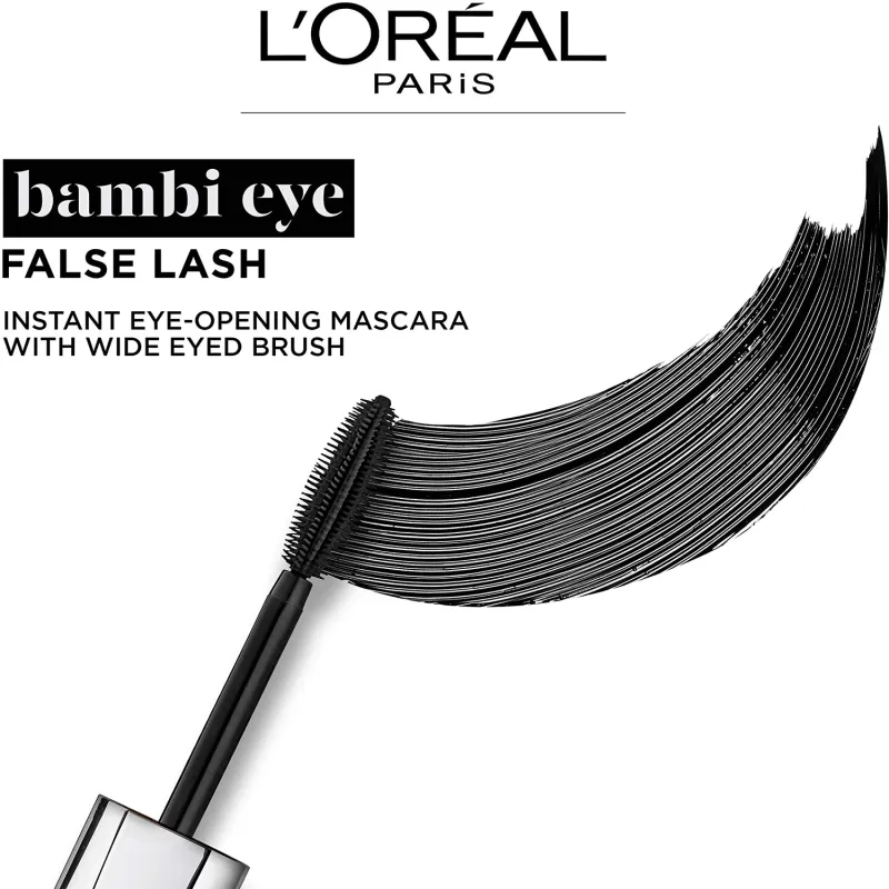 L Oreal False Lash Bambi Eye Mascara - 01 Black L Oreal False Lash Bambi Eye Mascara - 01 Black
