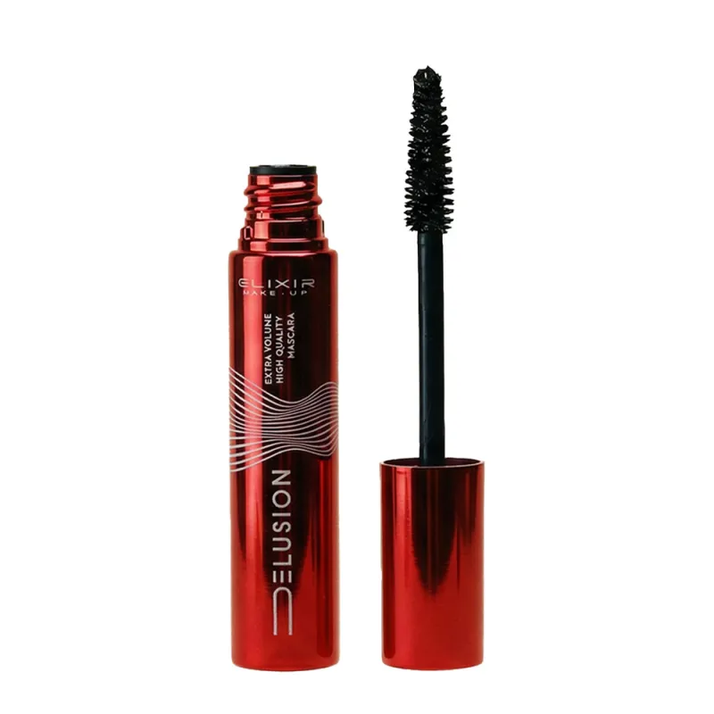 Elixir Delusion Mascara - Μάσκαρα για Εφέ Ψεύτικων Βλεφαρίδων 12ml #349 Μαύρο
