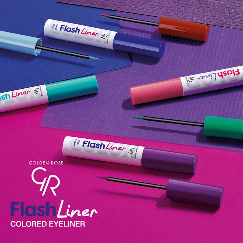 Golden Rose Flash Lash Colored Mascara 9ml #02 FOREST GREEN Golden Rose Flash Lash Colored Mascara 9ml #02 FOREST GREEN