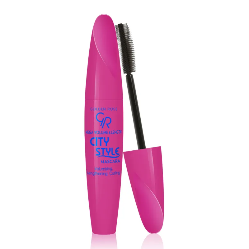 Golden Rose Mega Volume & Length City Style Mascara 9ml Golden Rose Mega Volume & Length City Style Mascara 9ml