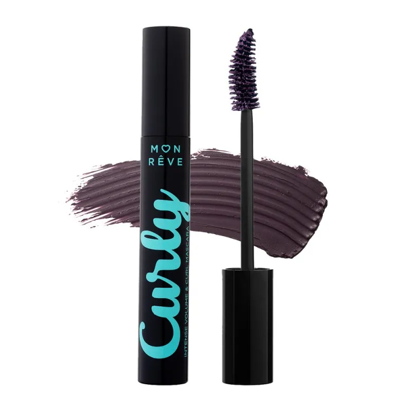 Mon Reve Curly Mascara - Μάσκαρα για Μήκος, Καμπύλη & Όγκο 12ml #03 Deep Plum