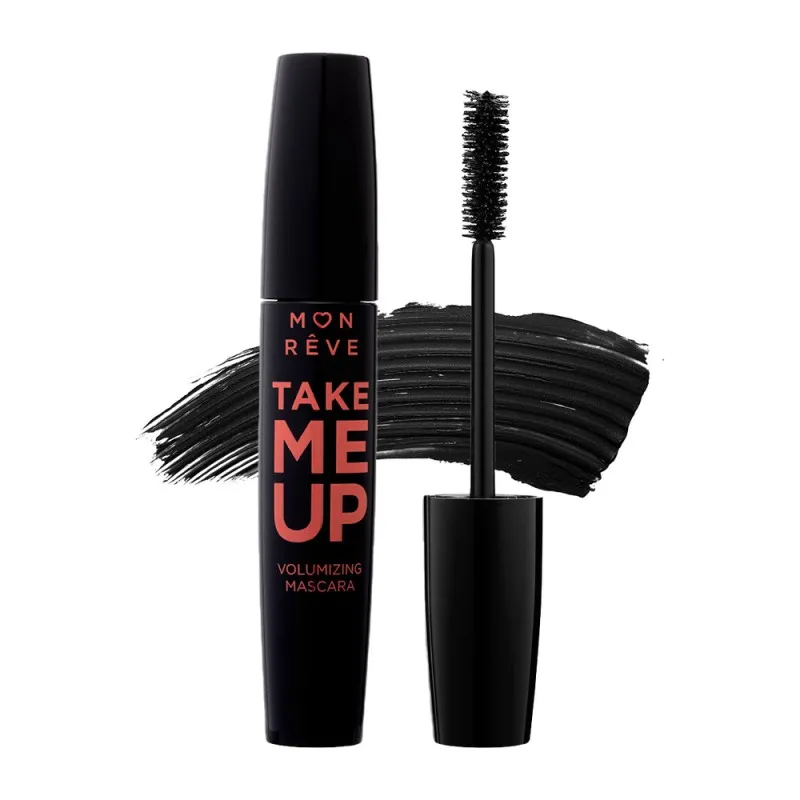 Mon Reve Take Me Up Mascara - Μάσκαρα για Όγκο & Μήκος 11ml #01 Black