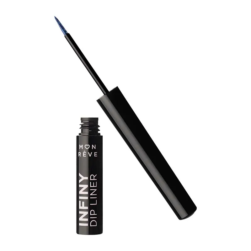 Mon Reve Infiny Dip Liner - Αδιάβροχο Υγρό Eyeliner Μεγάλης Διάρκειας 2ml #02 Midnight Blue