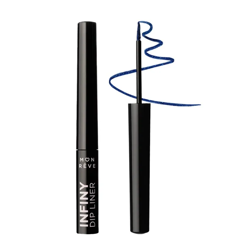 Mon Reve Infiny Dip Liner - Αδιάβροχο Υγρό Eyeliner Μεγάλης Διάρκειας 2ml #02 Midnight Blue
