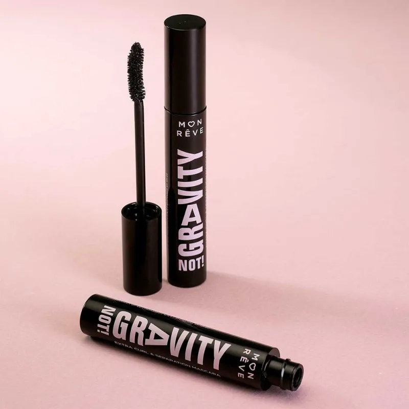 Mon Reve Gravity Not! Mascara - Μάσκαρα για Έντονο Όγκο & Διαχωρισμό 12ml #01 Black