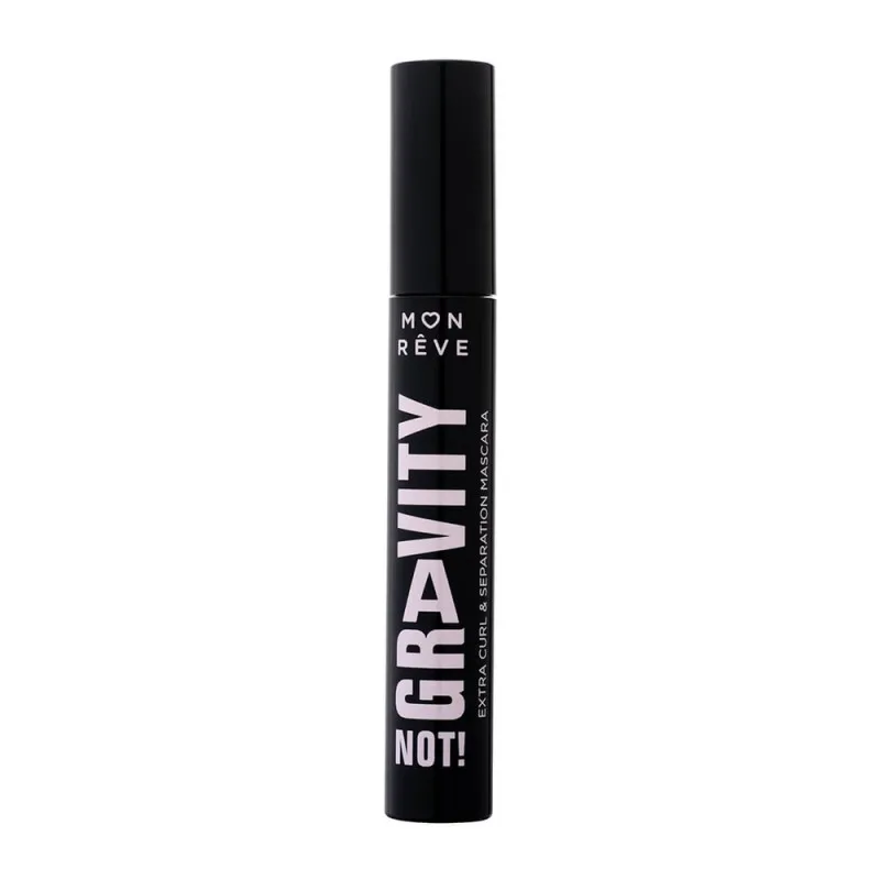 Mon Reve Gravity Not! Mascara - Μάσκαρα για Έντονο Όγκο & Διαχωρισμό 12ml #01 Black