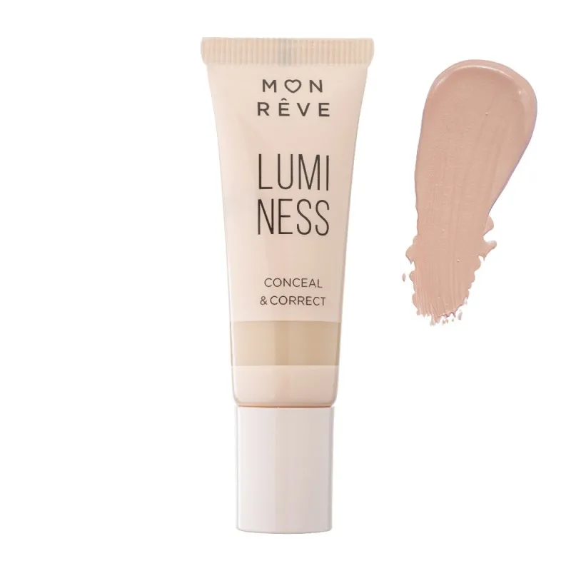 Mon Reve Luminess Concealer 10ml - Τέλεια Κάλυψη & Φωτεινό Βλέμμα #102