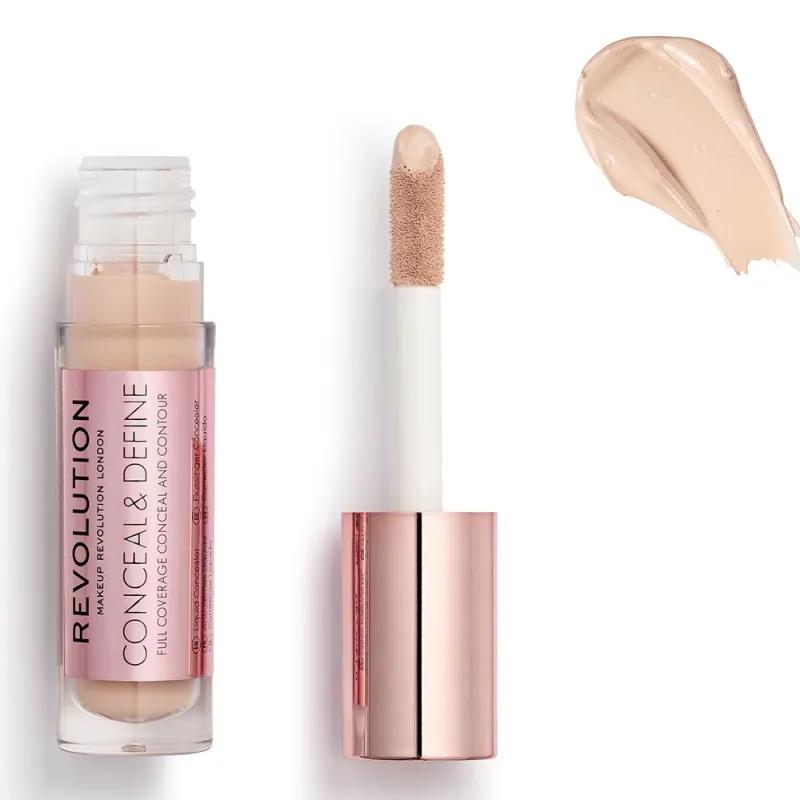 Revolution Beauty Conceal & Define Concealer 4gr – #C4 Revolution Beauty Conceal & Define Concealer 4gr – #C4