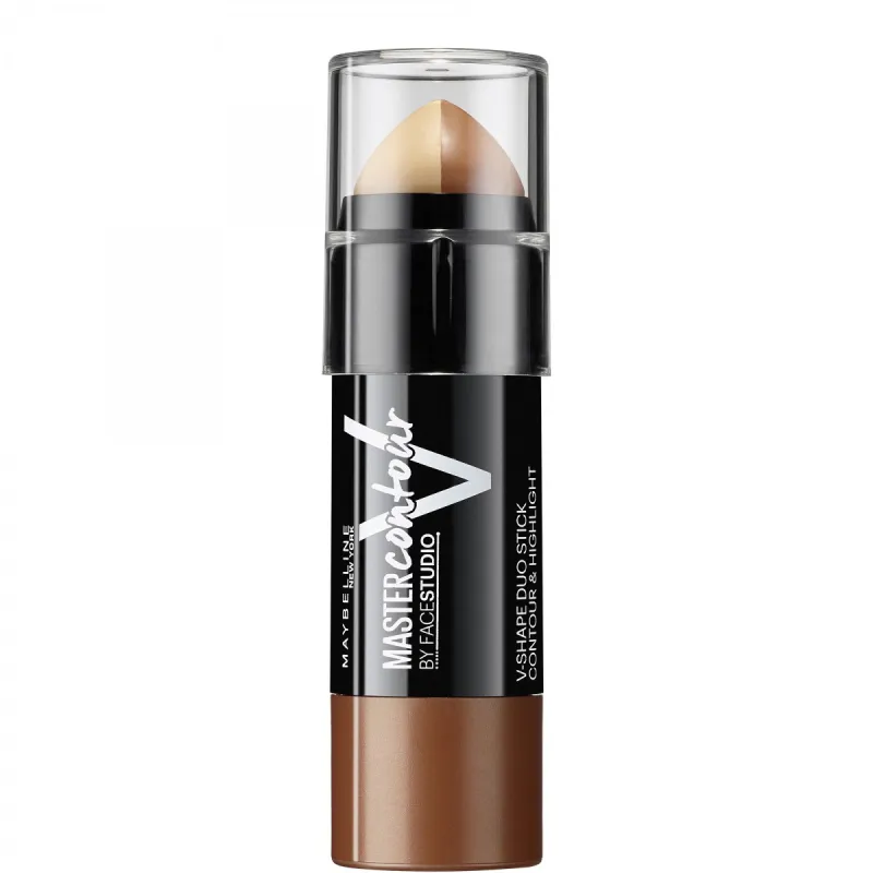Maybelline Facestudio Master Contour V-Shape Duo Stick 9gr - 01 Light Maybelline Facestudio Master Contour V-Shape Duo Stick 9gr - 01 Light