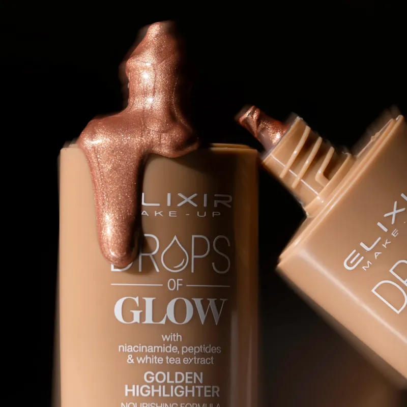 Elixir Drops of Glow - Golden Highlighter #333Α