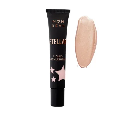 Mon Reve Stellar Highlighter - Υγρό Highlighter για Άμεση Λάμψη 18ml – #04