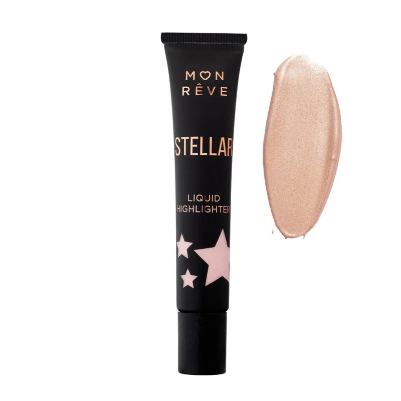 Mon Reve Stellar Highlighter - Υγρό Highlighter για Άμεση Λάμψη 18ml – #04