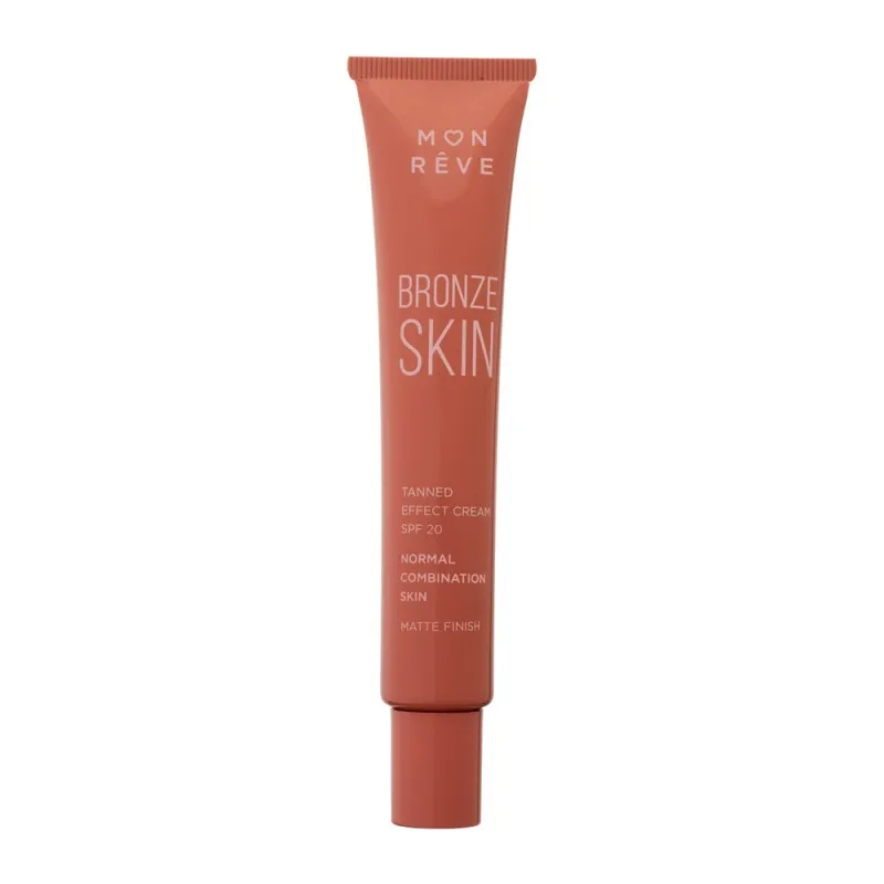 Mon Reve Bronze Skin Combination Skin SPF20 30ml - Υγρό Bronzer για Φυσική Ηλιοκαμένη Όψη & Ματ Αποτέλεσμα – #102