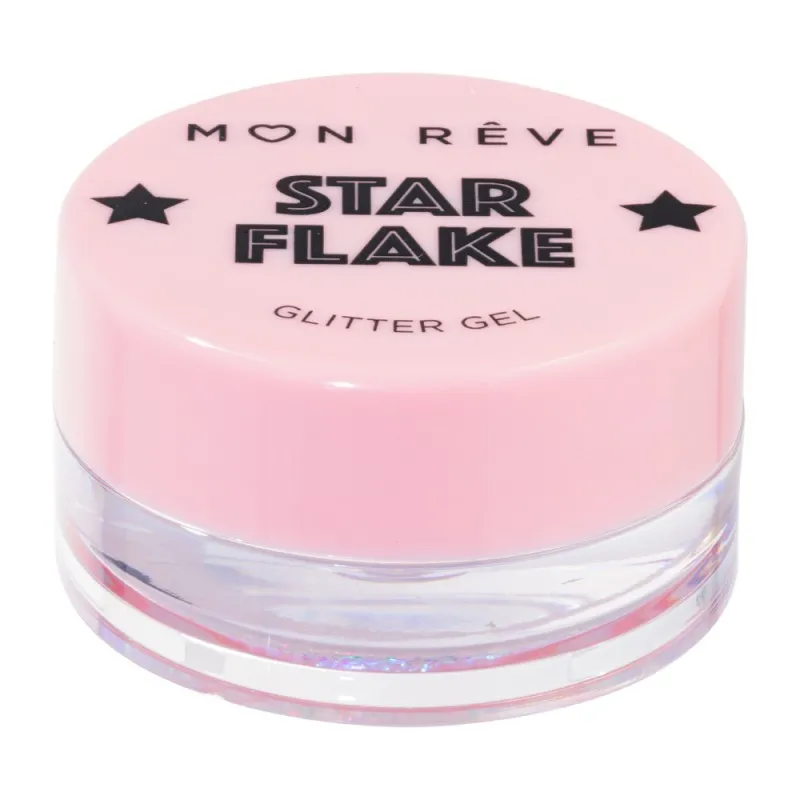Mon Reve Starflake Glitter Gel - Gel Πολλαπλών Χρήσεων για Έντονη Λάμψη 4gr #03 SAND DUNE