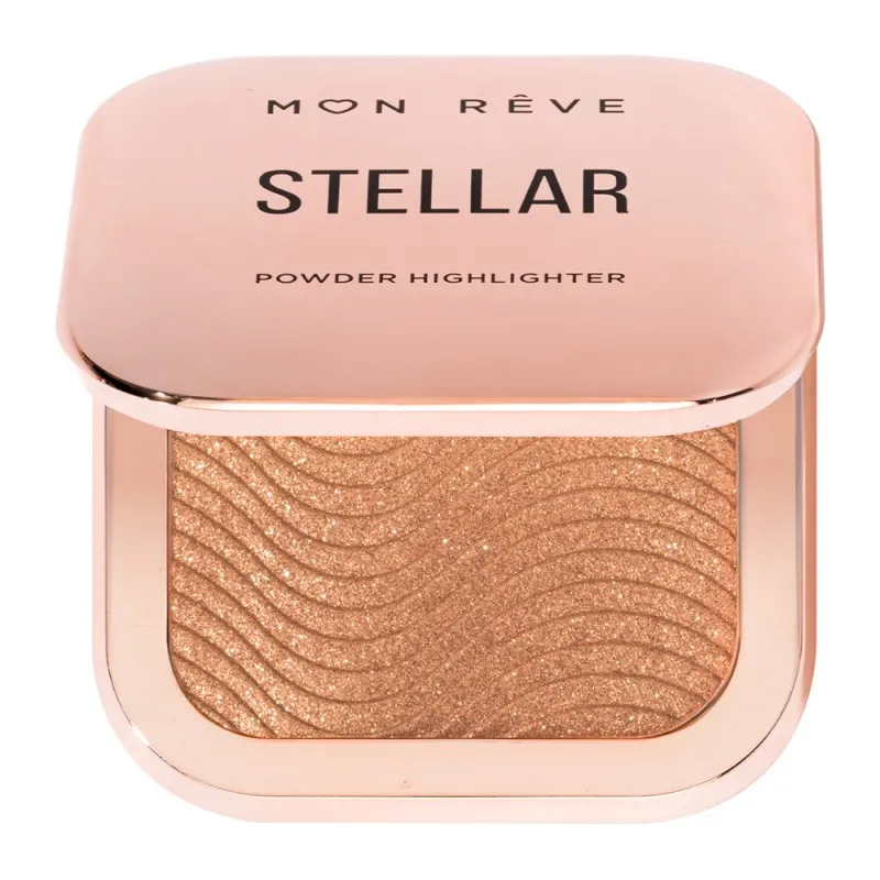 Mon Reve Stellar Powder Highlighter 8gr – #02 (GOLDEN SAND)