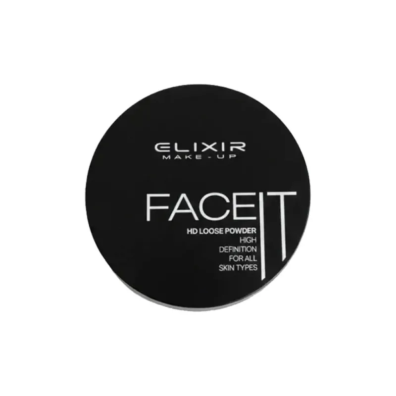 Elixir Face It HD Loose Powder - Πούδρα Σεταρίσματος & Color Correcting 18h – #382-002 (Purple)