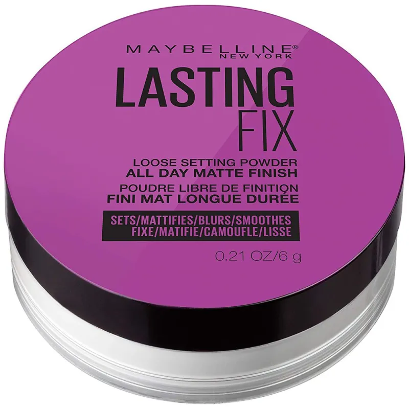 Maybelline Master Fix Setting & Perfecting Loose Powder White 01 Translucent 6 gr Maybelline Master Fix Setting & Perfecting Loose Powder White 01 Translucent 6 gr