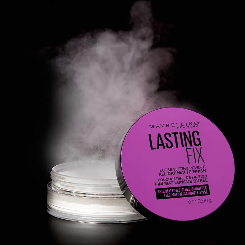 Maybelline Master Fix Setting & Perfecting Loose Powder White 01 Translucent 6 gr Maybelline Master Fix Setting & Perfecting Loose Powder White 01 Translucent 6 gr
