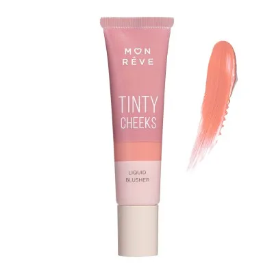 Mon Reve Tinty Cheeks 14ml - Υγρό Ρουζ Μακράς Διάρκειας – #01
