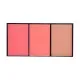 Mon Reve Blush On! - Τριπλή Παλέτα Ρουζ 9.9gr #01 Peachy