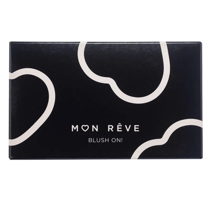 Mon Reve Blush On! - Τριπλή Παλέτα Ρουζ 9.9gr #04 Pink