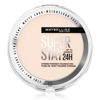 Maybelline 24H Hybrid Powder-Foundation 9gr - #03 True Ivory