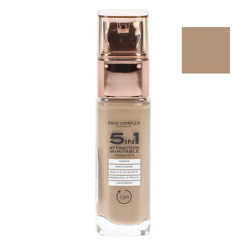 Face Complex 5in1 Attraction Inimitable 12H foundation 30ml #04 Face Complex 5in1 Attraction Inimitable 12H foundation 30ml #04