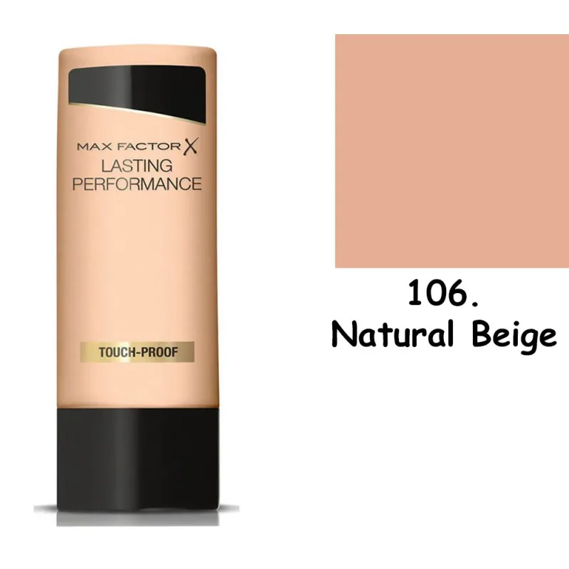Max Factor Lasting Performance 106 Natural Beige 35ml make up Max Factor Lasting Performance 106 Natural Beige 35ml make up