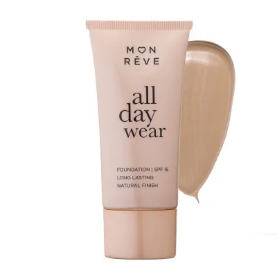 Mon Reve All Day Wear Foundation 30ml - Μακράς Διάρκειας & Φυσικό Ματ #103