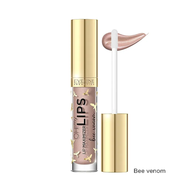 Eveline Oh! My Lips Maximizer Lip Gloss Bee Venom 4.5ml Eveline Oh! My Lips Maximizer Lip Gloss Bee Venom 4.5ml