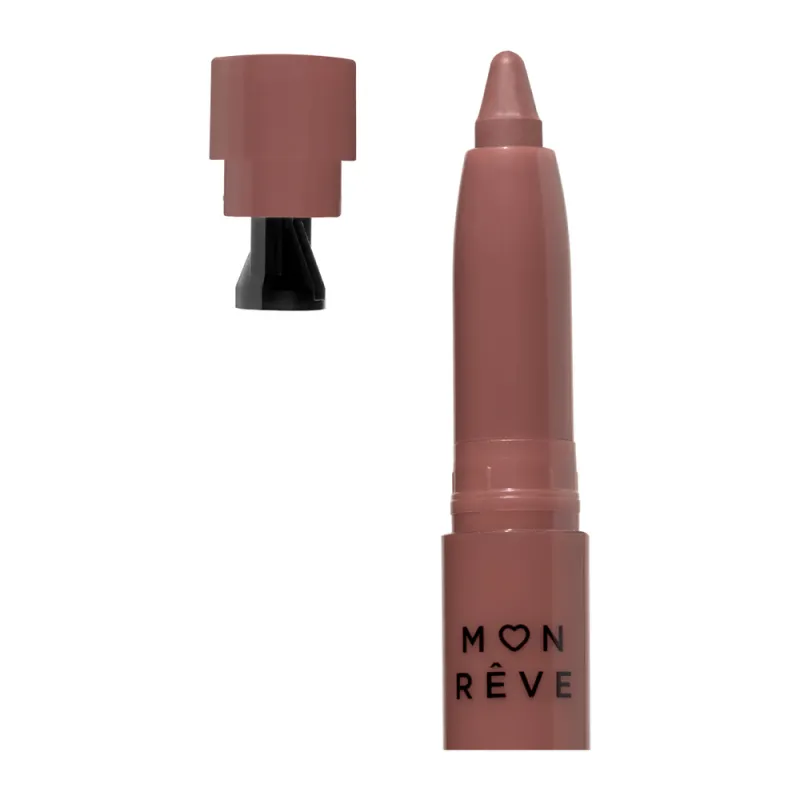 Mon Reve Lip Crayon - Μακράς Διάρκειας Μηχανικό Ματ Κραγιόν 1.5gr #07 MILK CHOCO