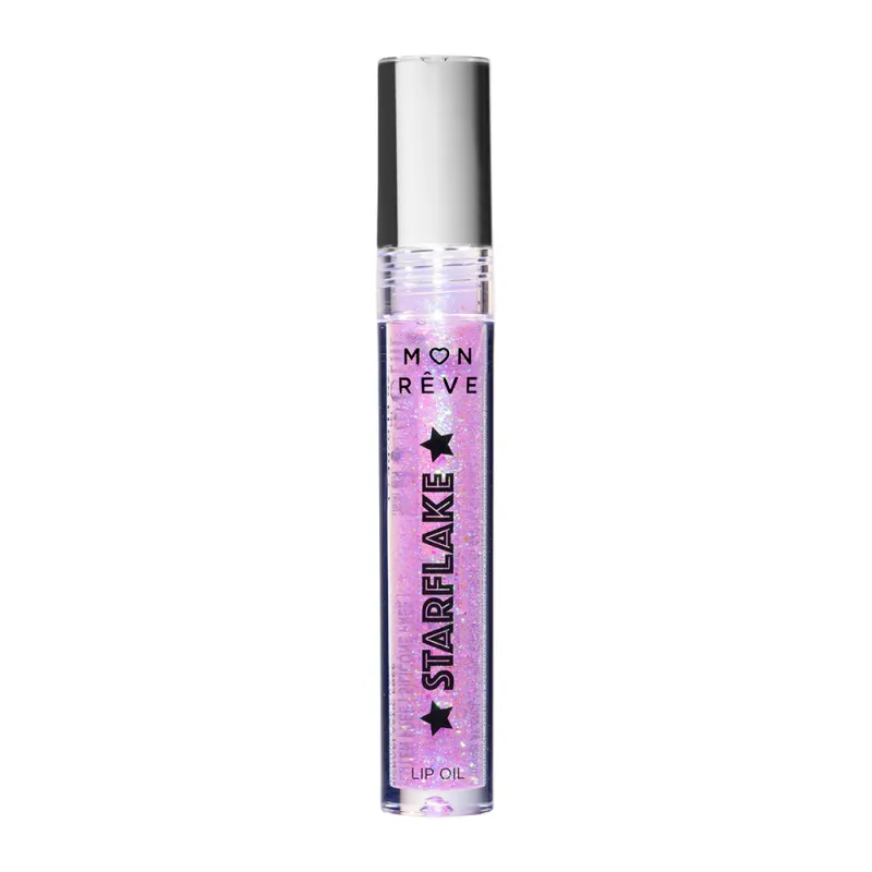 Mon Reve Starflake Lip Oil - Ενυδατικό Έλαιο Χειλιών με Πολυδιάστατη Λάμψη 4gr – #03 MYSTIC DREAM
