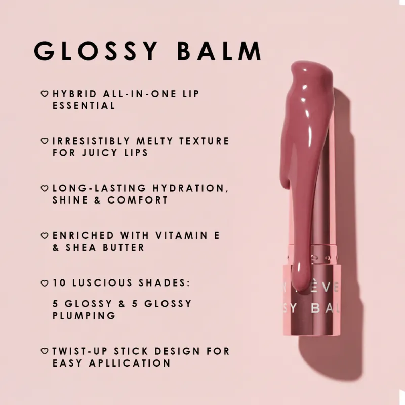 Mon Reve Glossy Balm - Πλούσιο Balm Χειλιών για Λάμψη, Ενυδάτωση & Εφέ Όγκου 2gr – #104 KISS ME