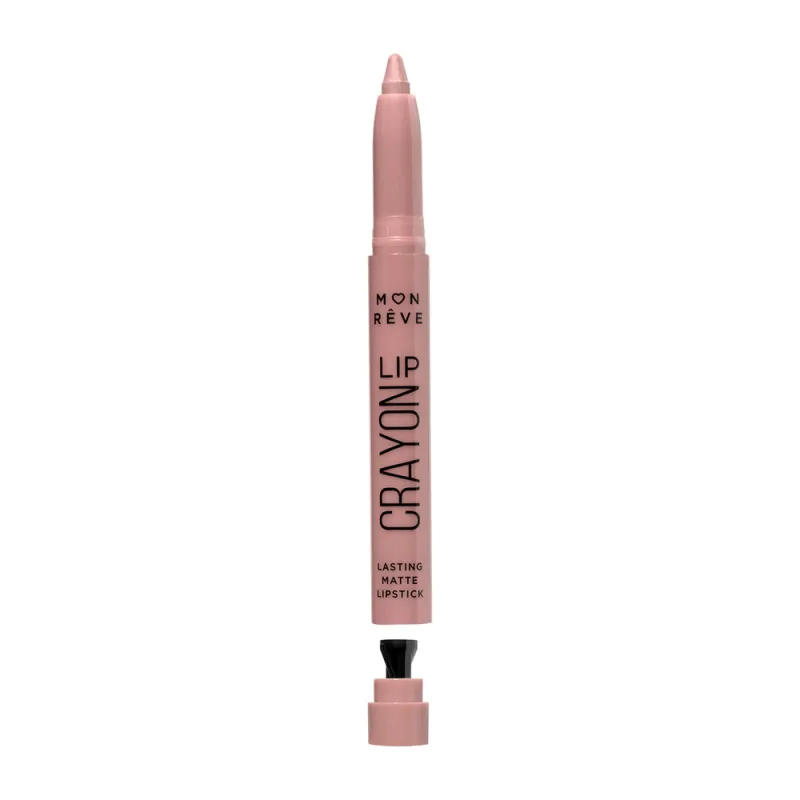 Mon Reve Lip Crayon - Μακράς Διάρκειας Μηχανικό Ματ Κραγιόν 1.5gr #01 LATTE