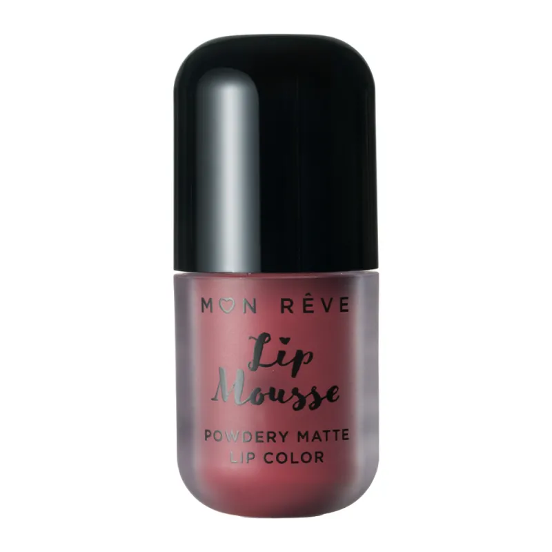 Mon Reve Lip Mousse - Ανάλαφρο Ματ Κραγιόν με Υφή Πούδρας 4gr #08 LONDON