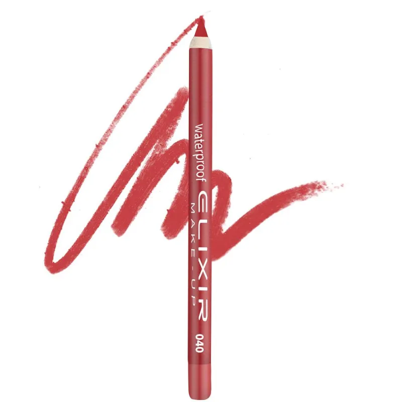 Elixir Αδιάβροχο Μολύβι χειλιών – #040 (Coral Red) Elixir Αδιάβροχο Μολύβι χειλιών – #040 (Coral Red)