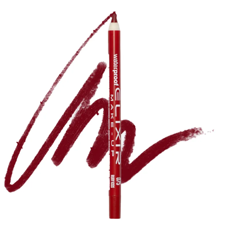 Elixir Αδιάβροχο Μολύβι χειλιών – #074 (Bold Cherry)