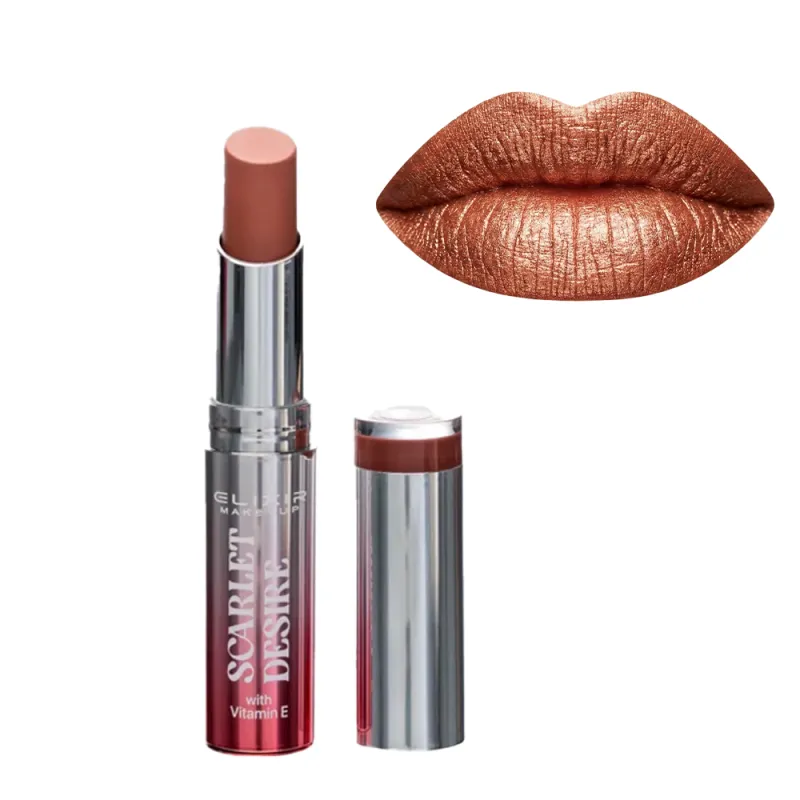 ELIXIR Scarlet Desire Satin Κραγιόν 3g #104