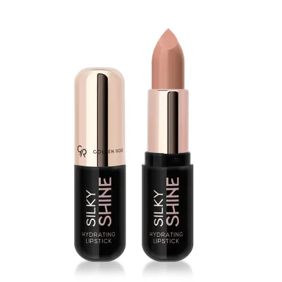 Golden Rose Silky Shine Hydrating Lipstick 4.2g - Ενυδατικό Κραγιόν για Μεταξένια Λάμψη #201