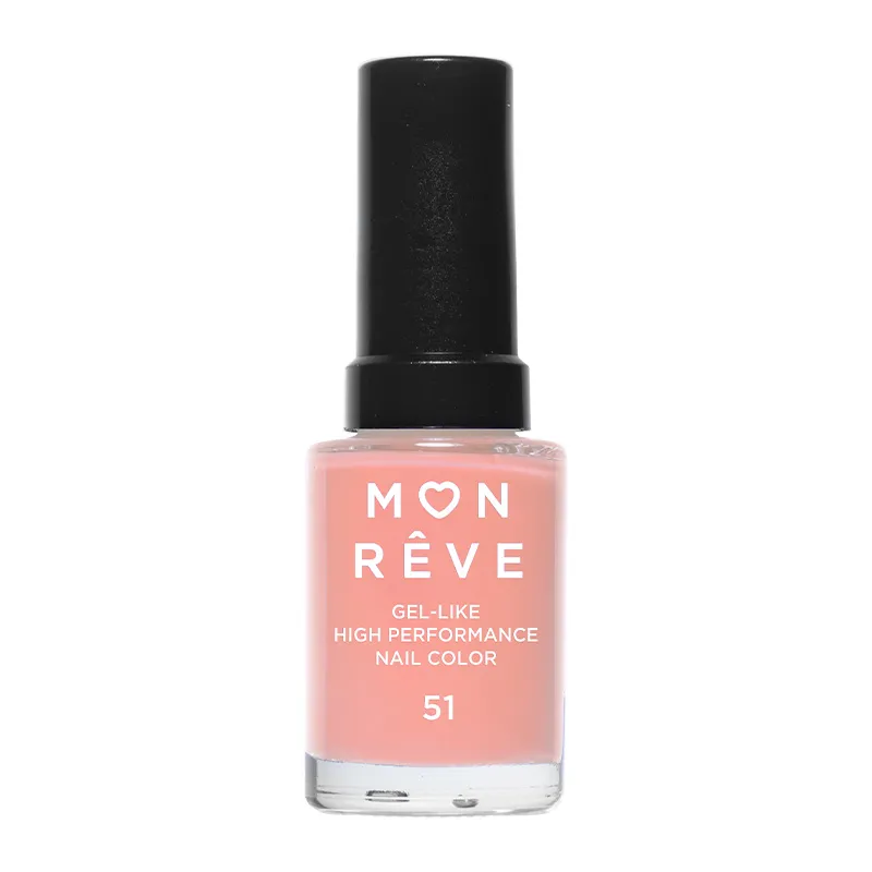 Mon Reve Gel-Like Nail Color - Ανθεκτικό Βερνίκι Νυχιών Γρήγορου Στεγνώματος 13ml– #51