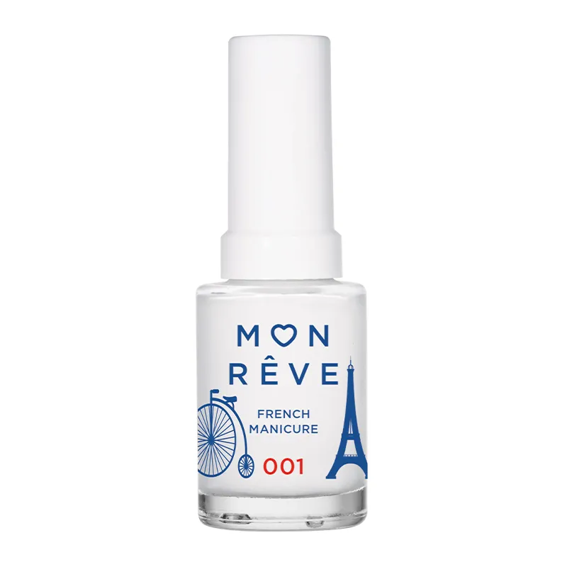 Mon Reve French Manicure - Βερνίκι Νυχιών για Γαλλικό Μανικιούρ 13ml– #001 WHITE TIP