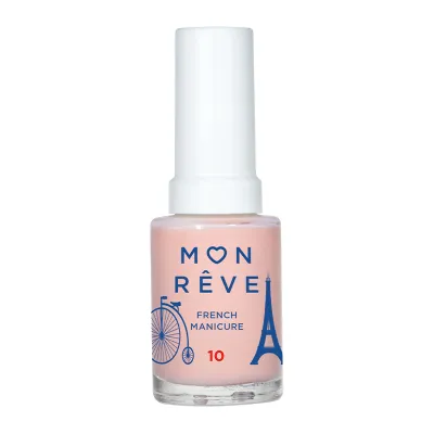 Mon Reve French Manicure - Βερνίκι Νυχιών για Γαλλικό Μανικιούρ 13ml– #SHEER 10 POWDER