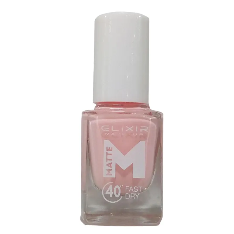 Elixir Βερνίκι Matte 40″ & Up to 8 Days 13ml – #M07 (Shell Pink) Elixir Βερνίκι Matte 40″ & Up to 8 Days 13ml – #M07 (Shell Pink)