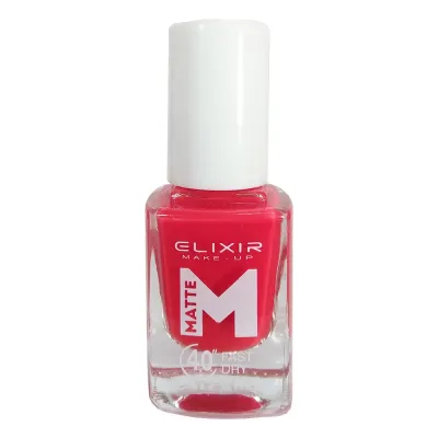 Elixir Βερνίκι Matte 40″ & Up to 8 Days 13ml – #M17 (Trafic Orange)