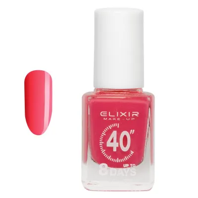 Elixir Βερνίκι 40″ & Up to 8 Days 13ml – #445 (Orange Pink)