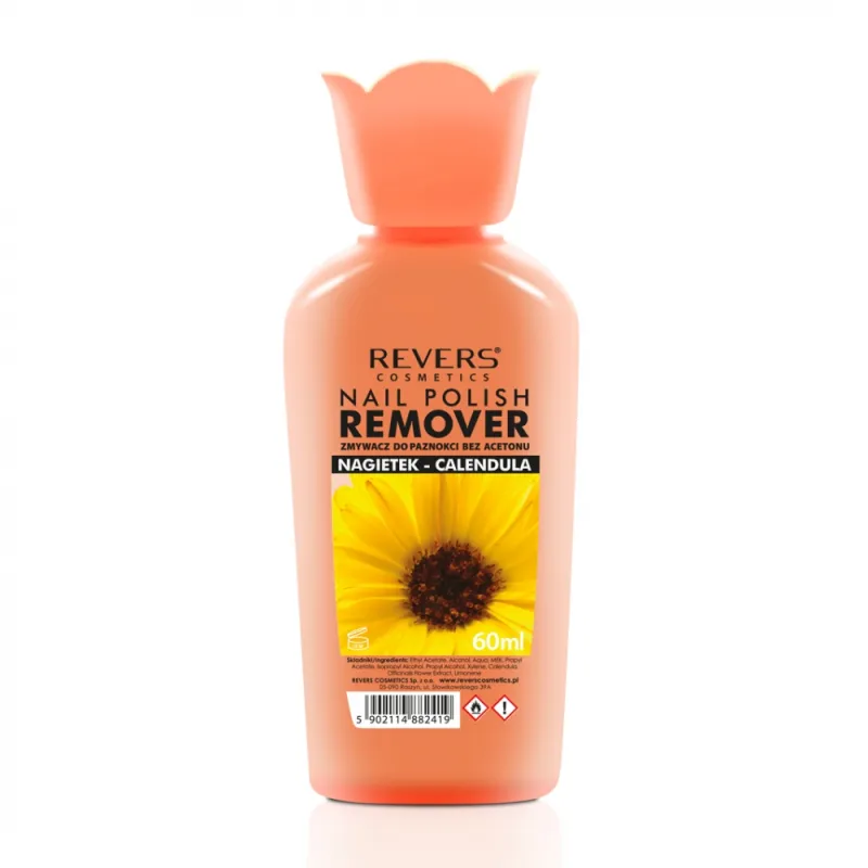 Revers Nail polish remover 60ml #CALENDULA Revers Nail polish remover 60ml #CALENDULA
