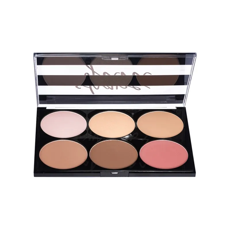 Mon Reve Shape Guru - Παλέτα highlighter, contour & blush 24gr #03 Deep
