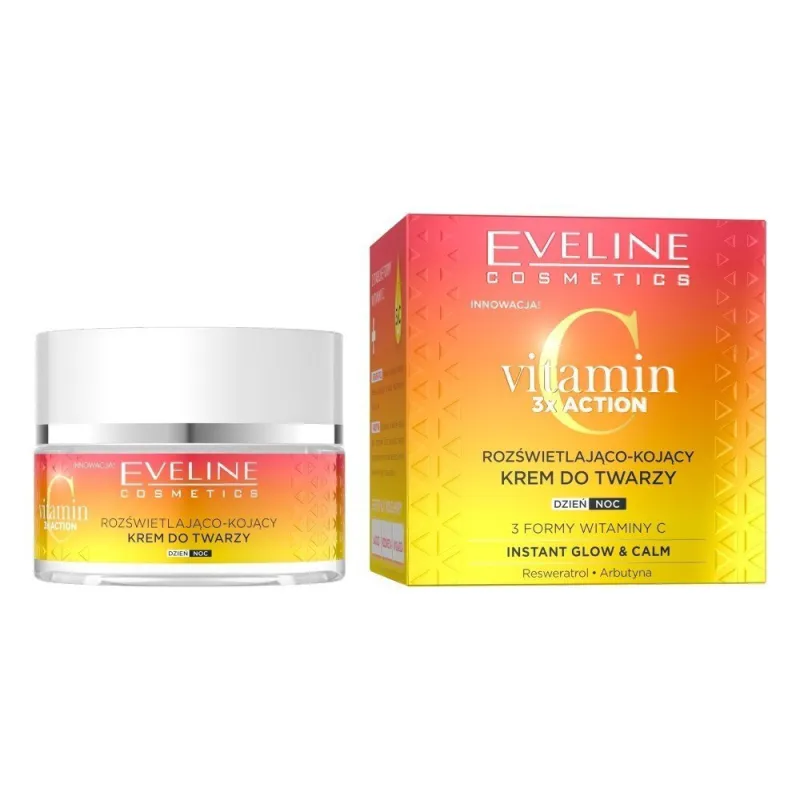 Eveline Vitamin C 3xAction Ενυδατική Κρέμα Προσώπου με Βιταμίνη C (50ml) Eveline Vitamin C 3xAction Ενυδατική Κρέμα Προσώπου με Βιταμίνη C (50ml)
