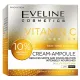 Eveline Vitamin C Therapy 10% Cream-Ampoule 50ml - Κρέμα-Αμπούλα Προσώπου με Βιταμίνη C για Λάμψη (Για Θαμπές / Κουρασμένες Επιδερμίδες)
