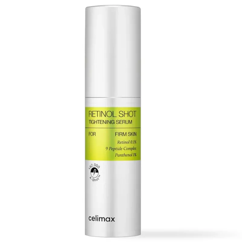 Celimax The Vita-A Retinol Shot Tightening Serum 30ml – Ορός Προσώπου με Ρετινόλη για Σύσφιξη, Ρυτίδες & Πόρους